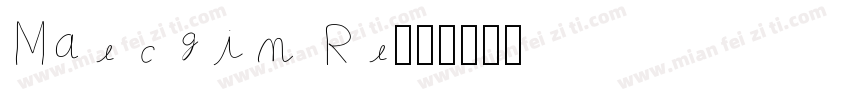 Maechim Re字体转换